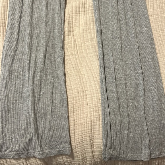 Grey Foldover Pants - Picture 4 of 5